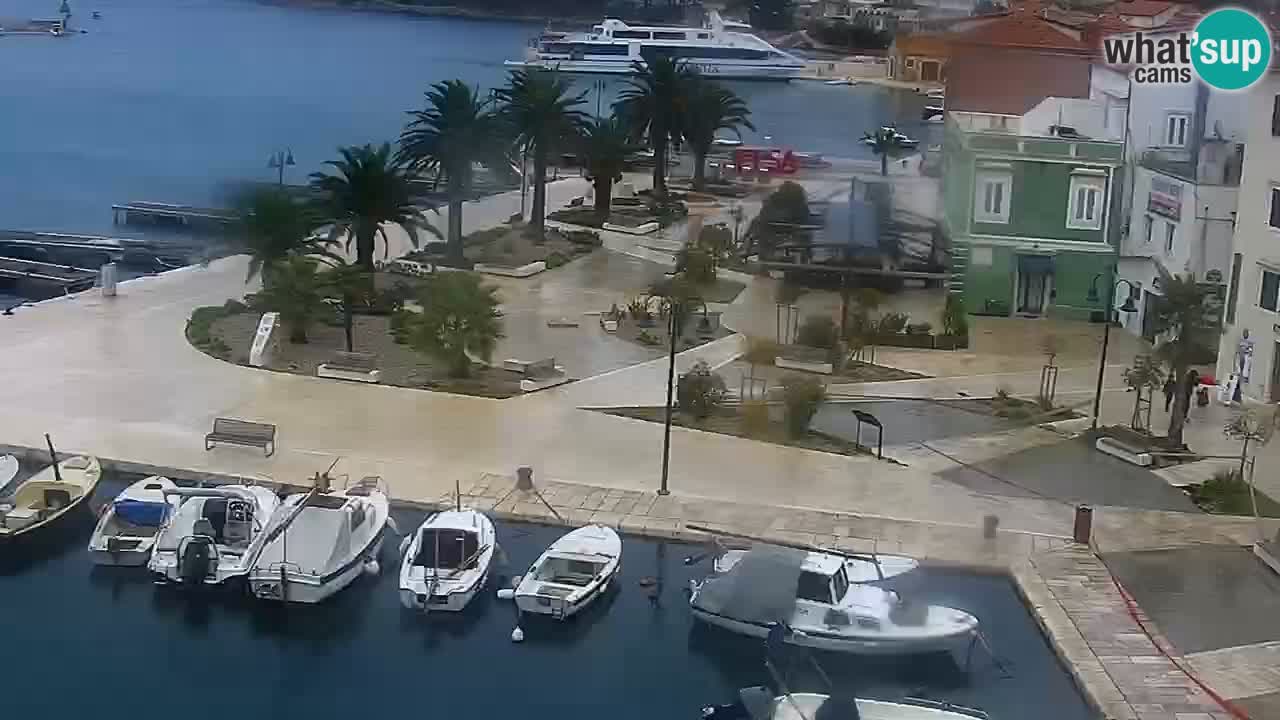 Jelsa Live Webcam motorisiert – Insel Hvar – Dalmatien – Kroatien