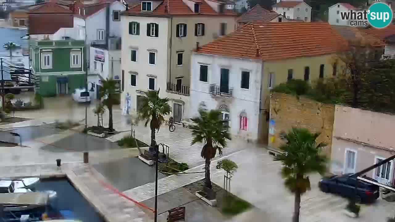 Jelsa vrtljiva spletna kamera otok Hvar – Dalmacija – Hrvaška