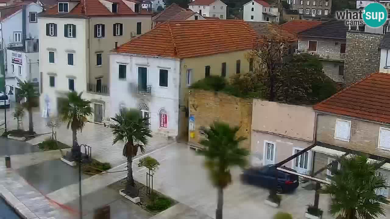 Jelsa camera en vivo Hvar isla