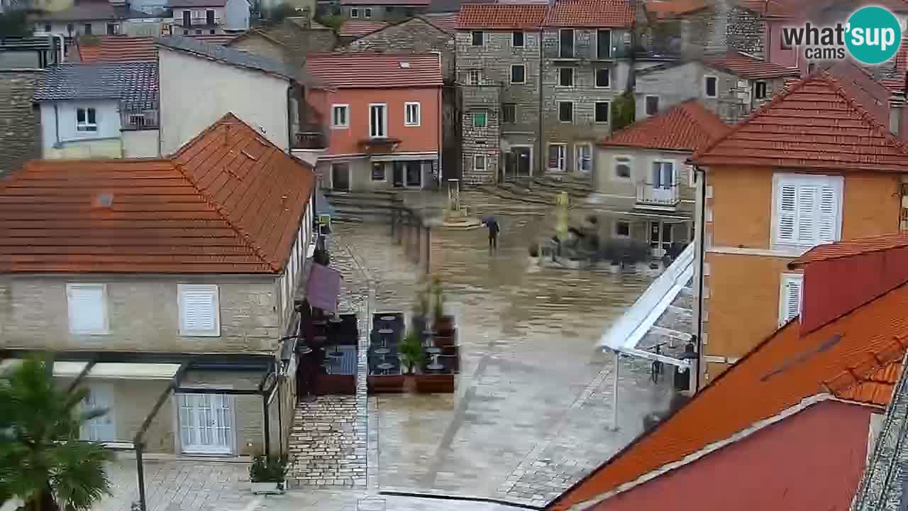 Jelsa camera en vivo Hvar isla