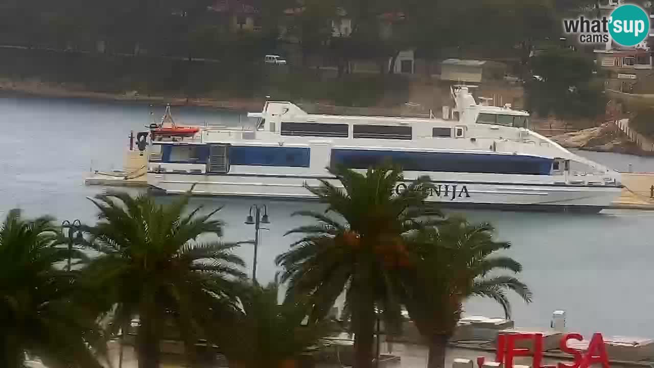 Jelsa vrtljiva spletna kamera otok Hvar – Dalmacija – Hrvaška