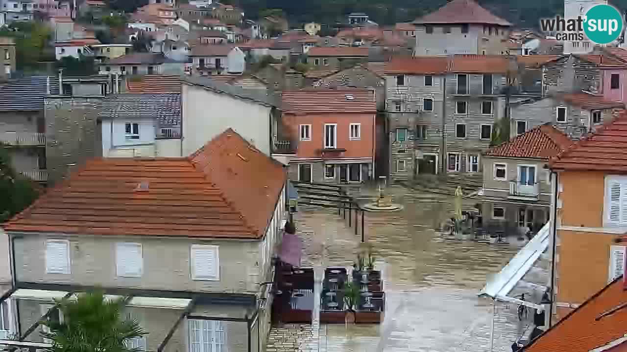 Jelsa camera en vivo Hvar isla