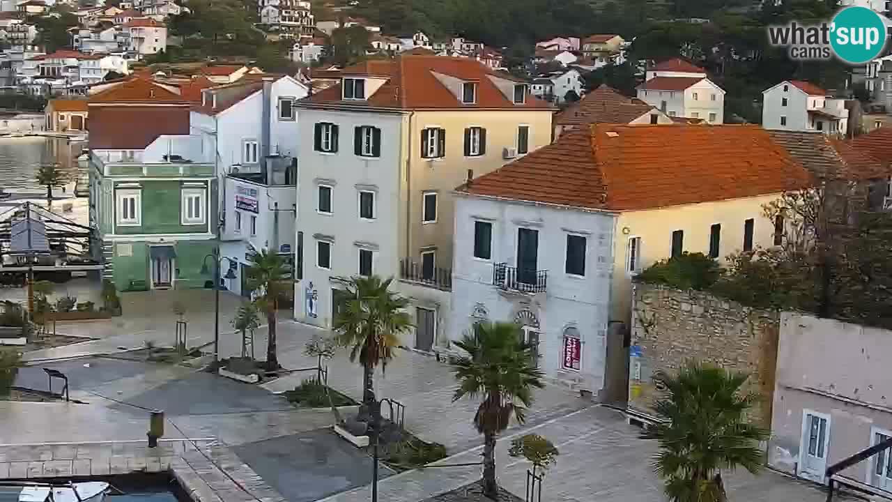 Jelsa camera en vivo Hvar isla