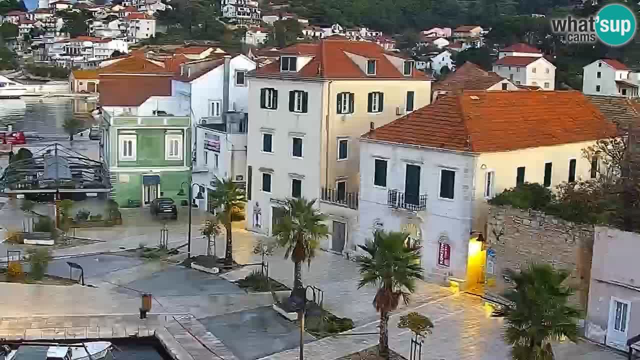 Jelsa vrtljiva spletna kamera otok Hvar – Dalmacija – Hrvaška