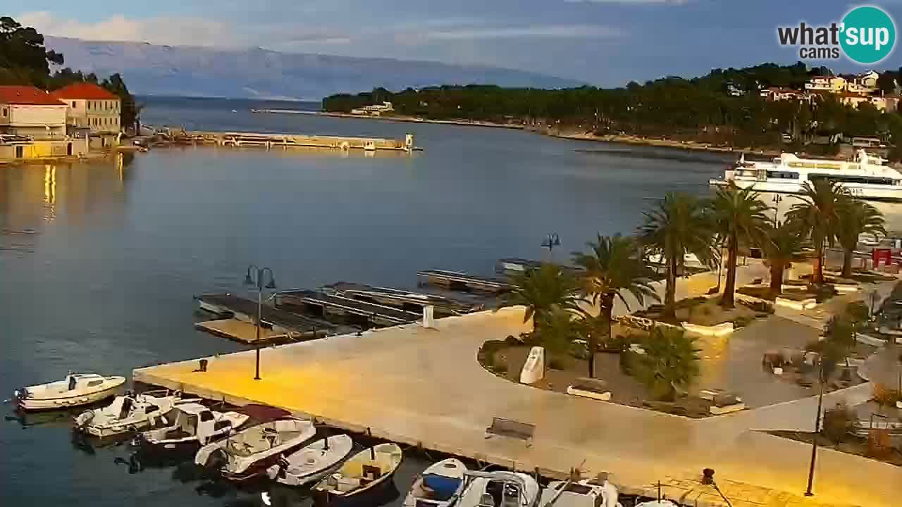 Jelsa motorizirana web kamera – otok Hvar – Dalmacija