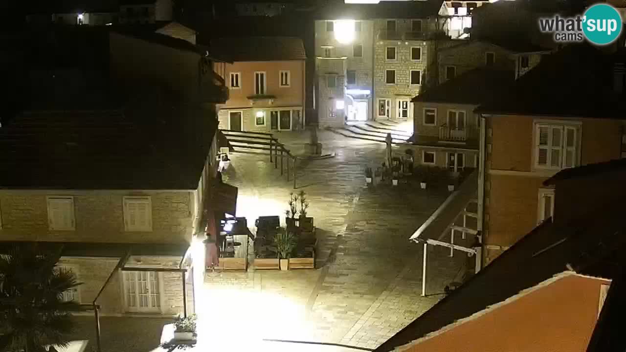 Jelsa camera en vivo Hvar isla