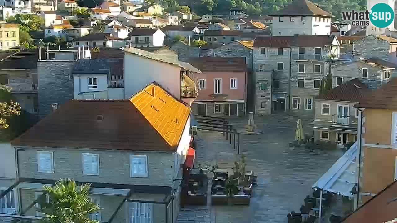 Jelsa Live Webcam motorizzata – Isola di Hvar – Dalmazia – Croazia