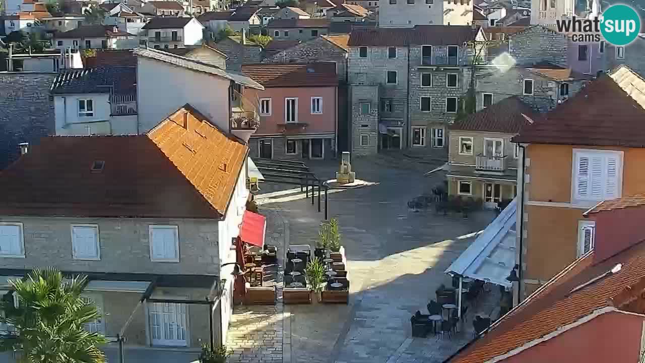 Jelsa web kamera Hvar otok