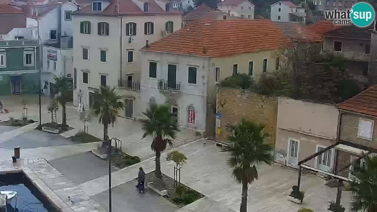 Jelsa camera en vivo Hvar isla