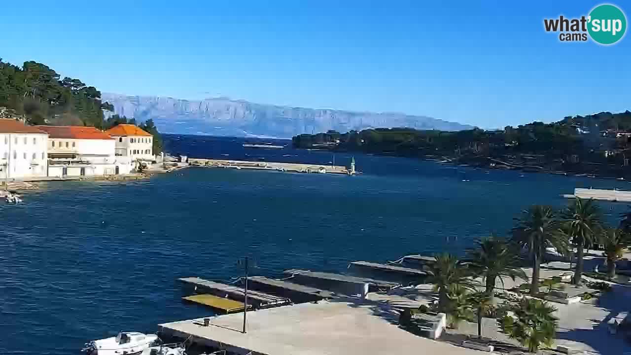 Jelsa vrtljiva spletna kamera otok Hvar – Dalmacija – Hrvaška