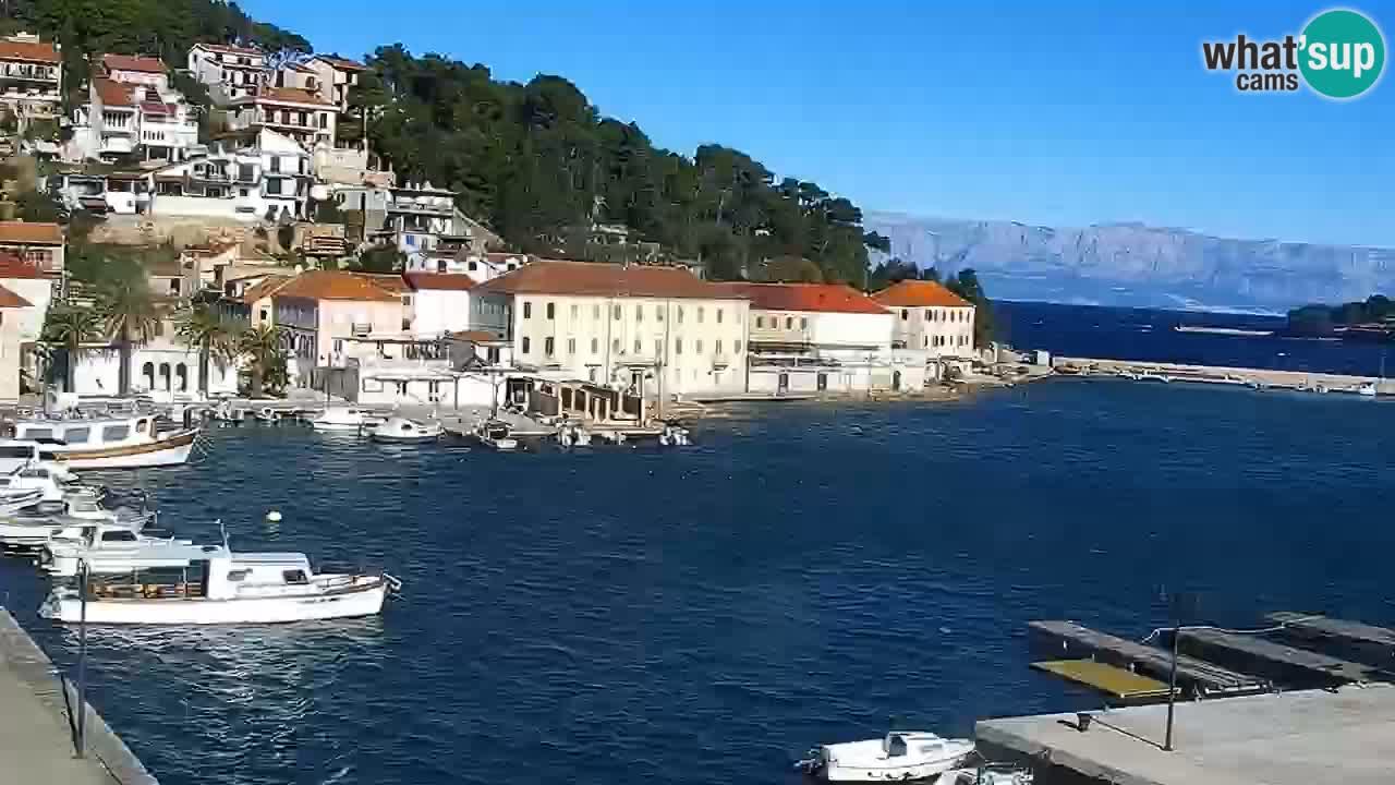 Jelsa vrtljiva spletna kamera otok Hvar – Dalmacija – Hrvaška