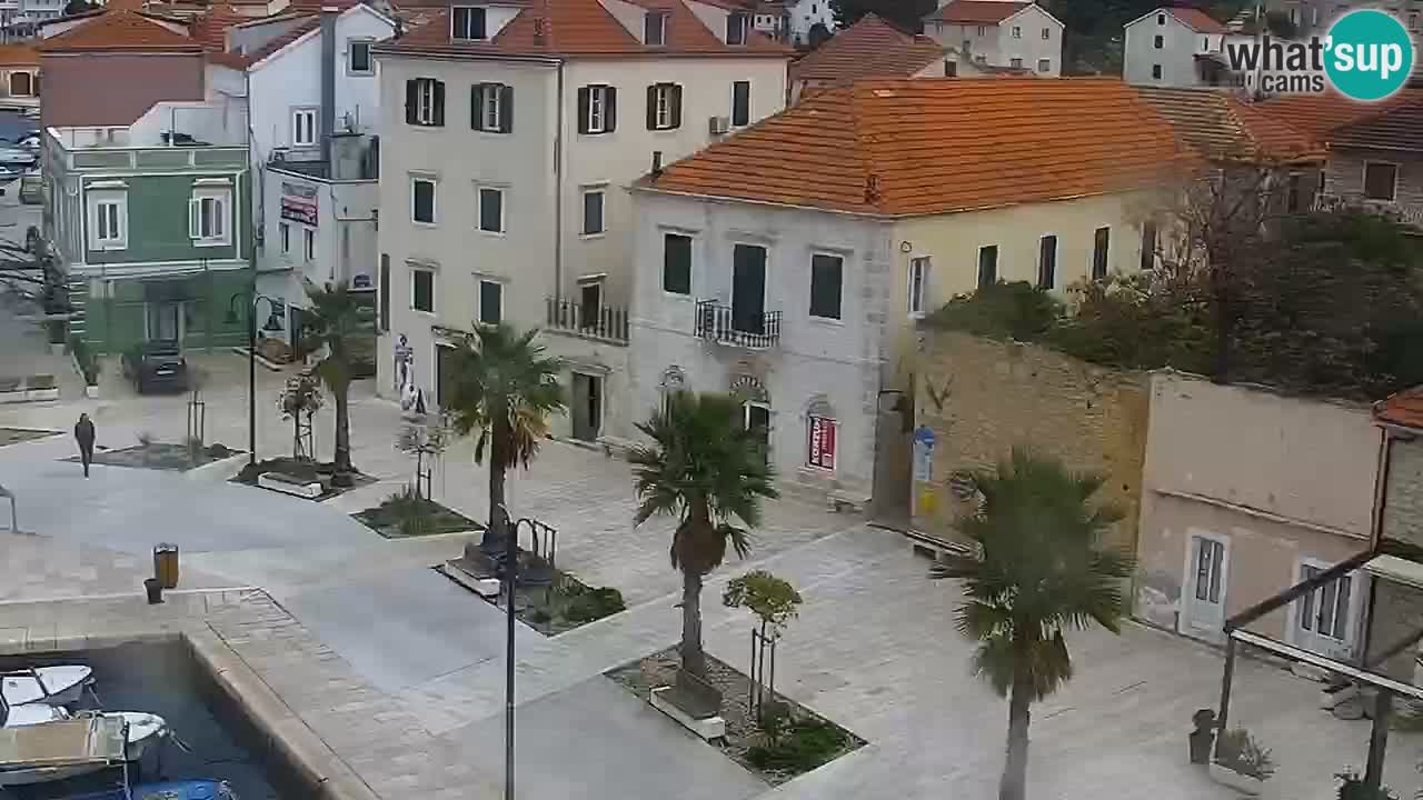 Jelsa web kamera Hvar otok