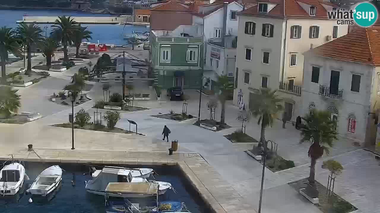 Jelsa vrtljiva spletna kamera otok Hvar – Dalmacija – Hrvaška