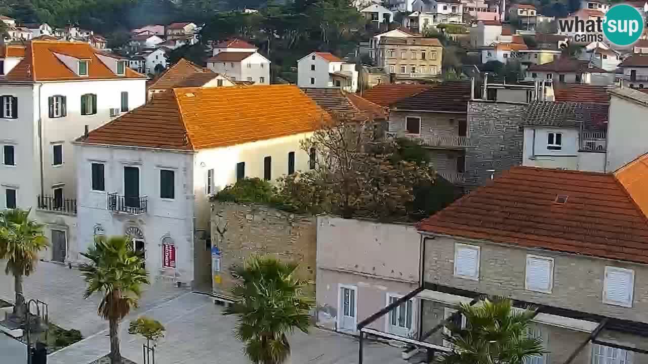 Jelsa spletna kamera Hvar otok