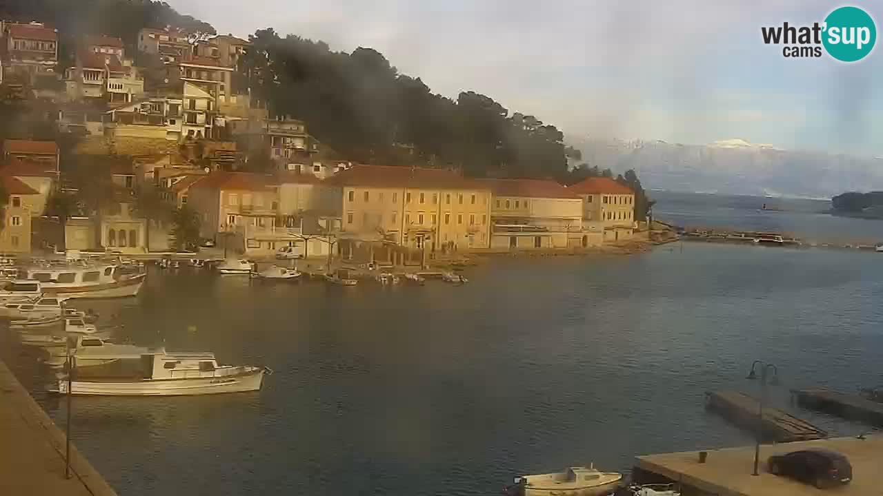 Webcam Jelsa Live motorisée – île de Hvar – Dalmatie – Croatie