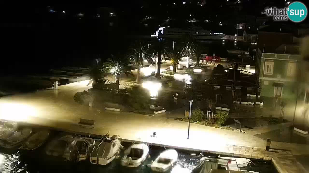 Webcam Jelsa Live motorisée – île de Hvar – Dalmatie – Croatie