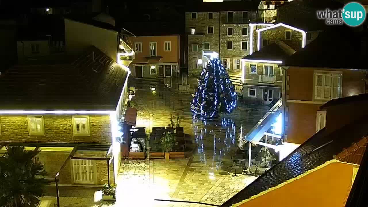 Webcam Jelsa Live motorisée – île de Hvar – Dalmatie – Croatie