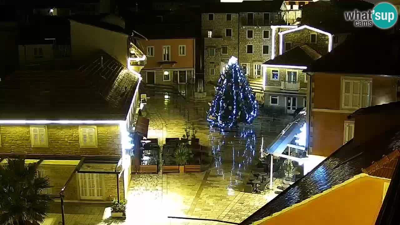 Webcam Jelsa Live motorisée – île de Hvar – Dalmatie – Croatie