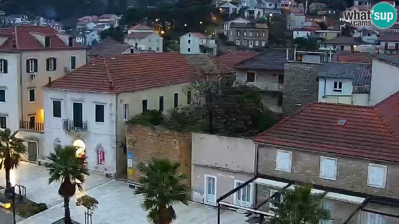 Webcam Jelsa Live motorisée – île de Hvar – Dalmatie – Croatie