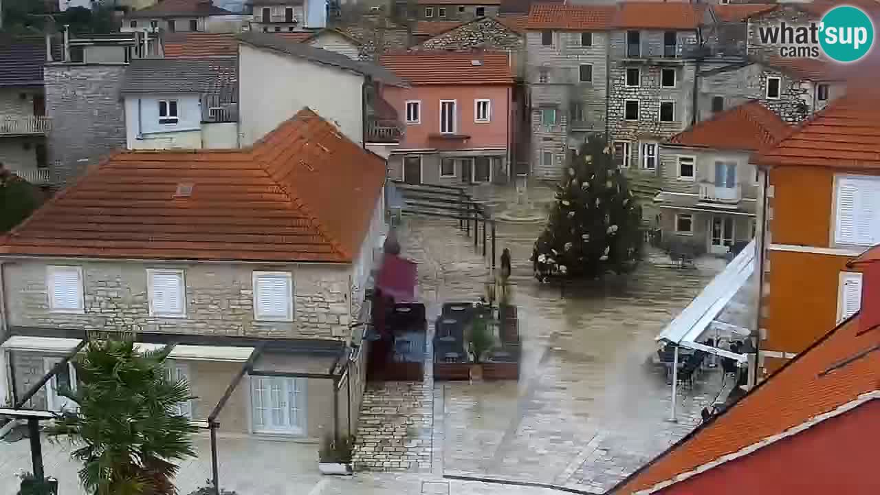 Jelsa Live Webcam motorized – Hvar island – Dalmatia – Croatia