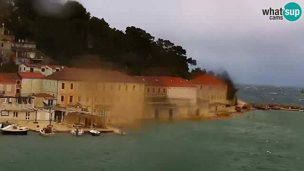 Jelsa camera en vivo Hvar isla