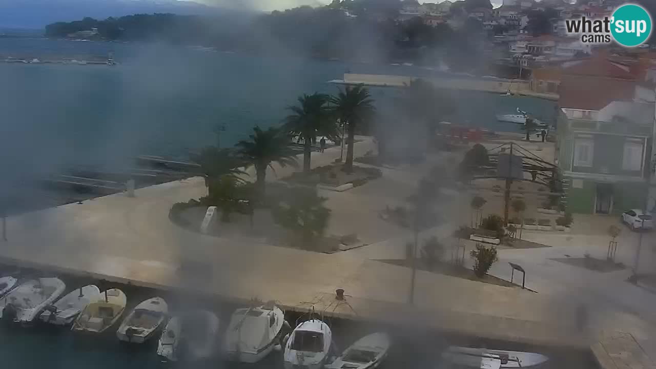 Webcam Jelsa Live motorisée – île de Hvar – Dalmatie – Croatie