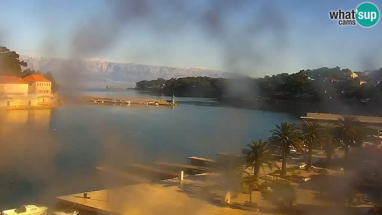 Jelsa spletna kamera Hvar otok