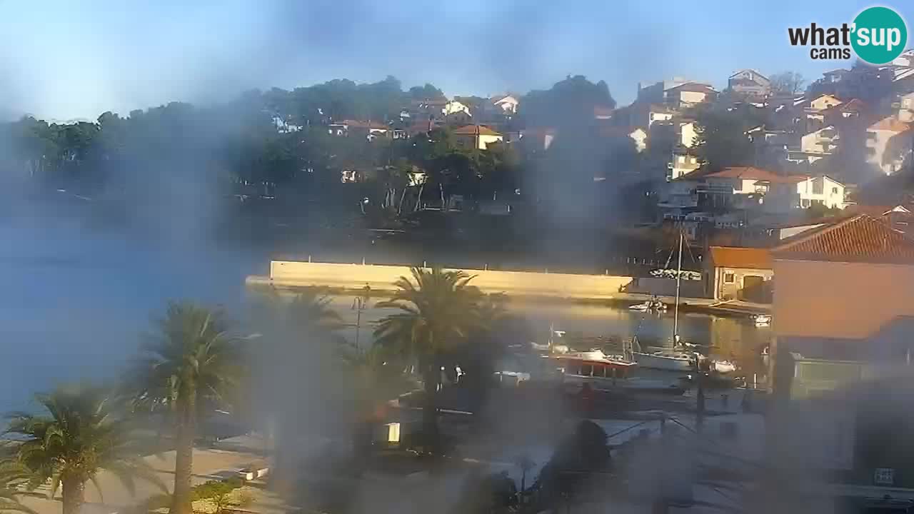 Webcam Jelsa Live motorisée – île de Hvar – Dalmatie – Croatie