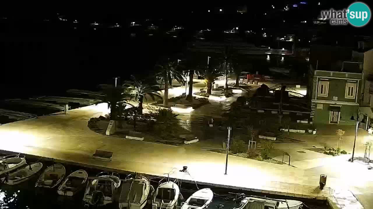 Webcam Jelsa Live motorisée – île de Hvar – Dalmatie – Croatie