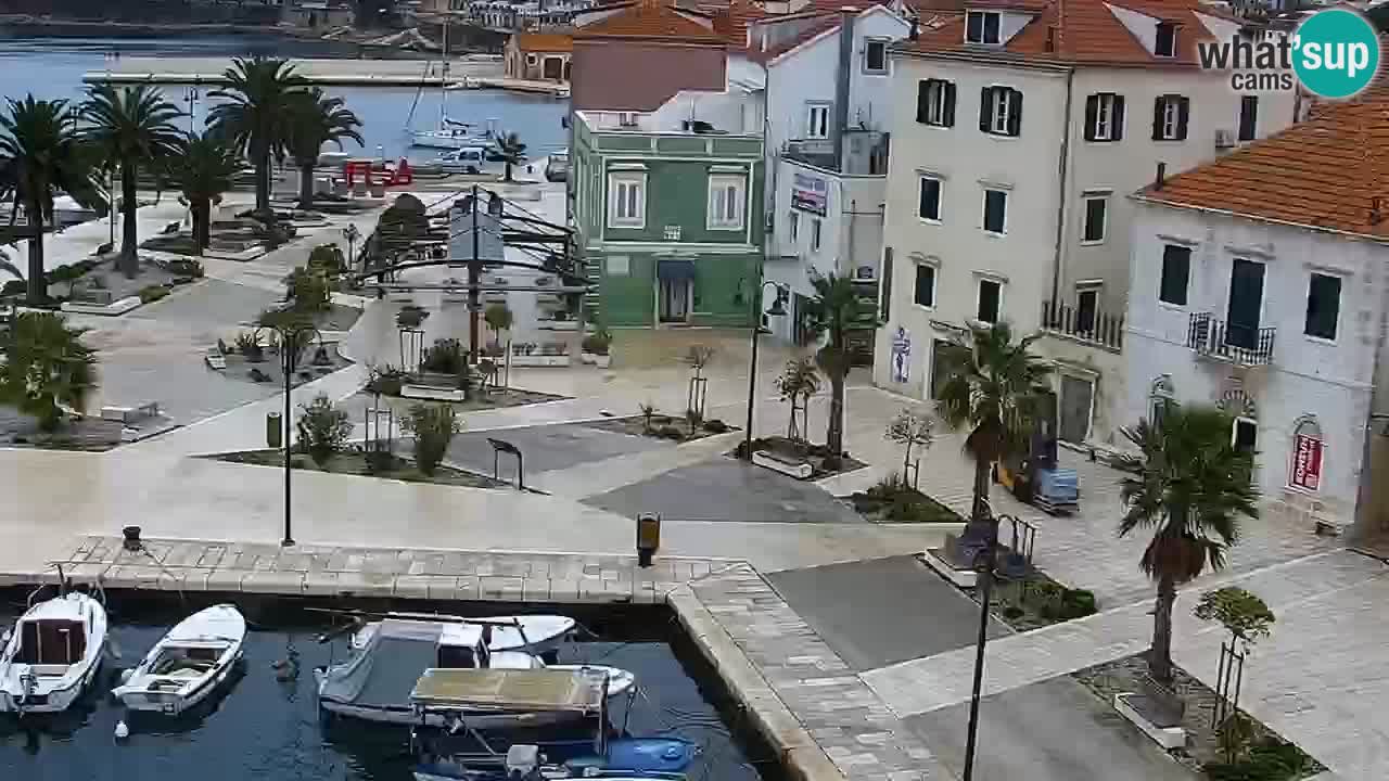 Webcam Jelsa Live motorisée – île de Hvar – Dalmatie – Croatie