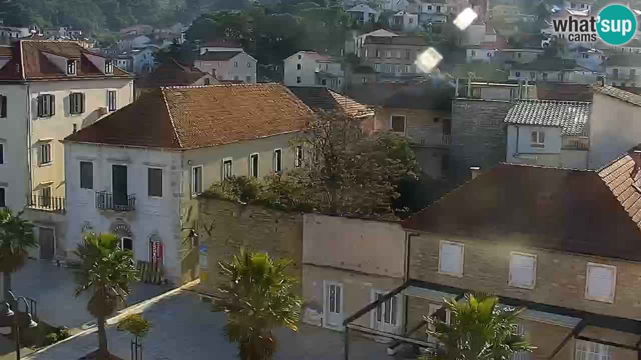 Jelsa camera en vivo Hvar isla