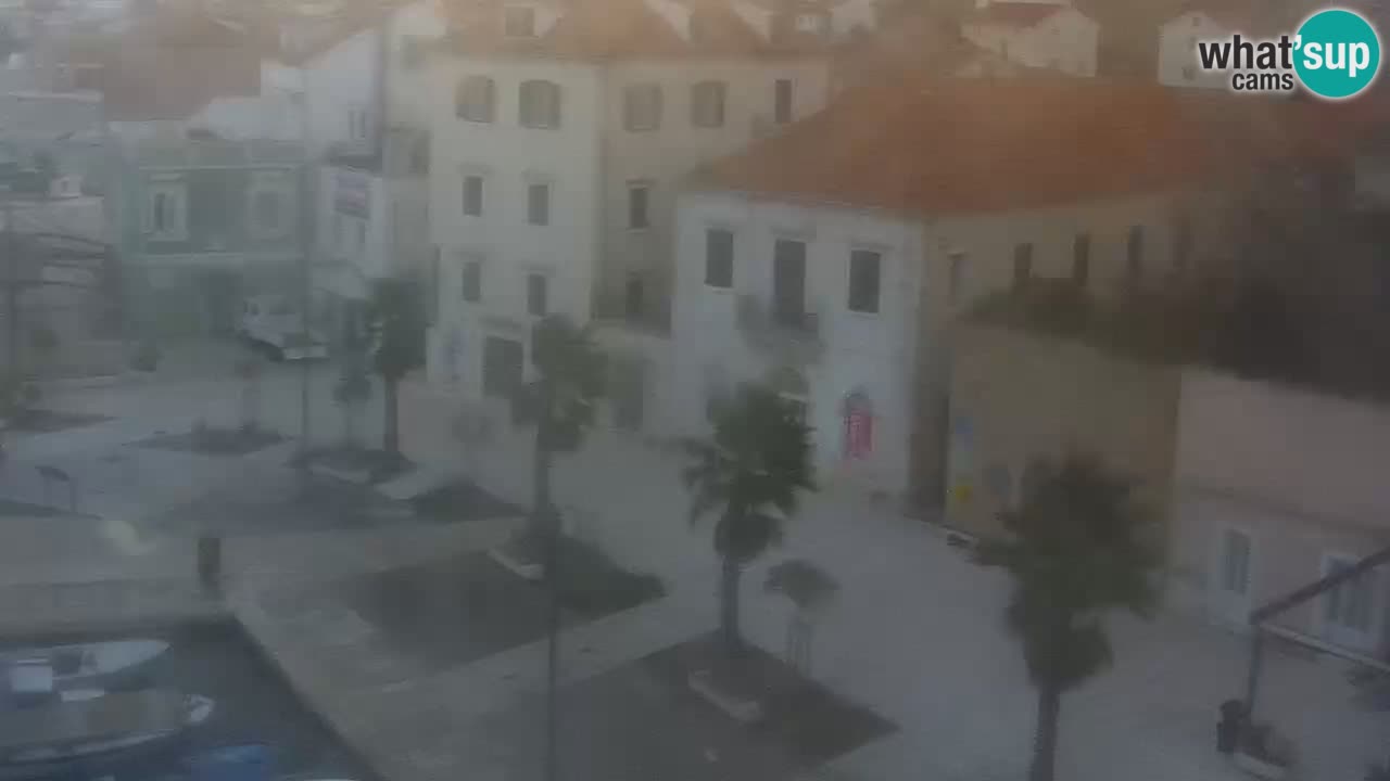 Webcam Jelsa Live motorisée – île de Hvar – Dalmatie – Croatie