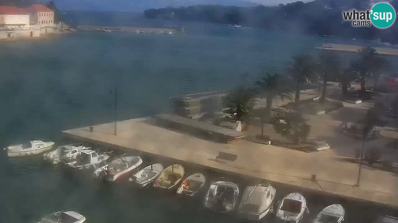 Jelsa vrtljiva spletna kamera otok Hvar – Dalmacija – Hrvaška