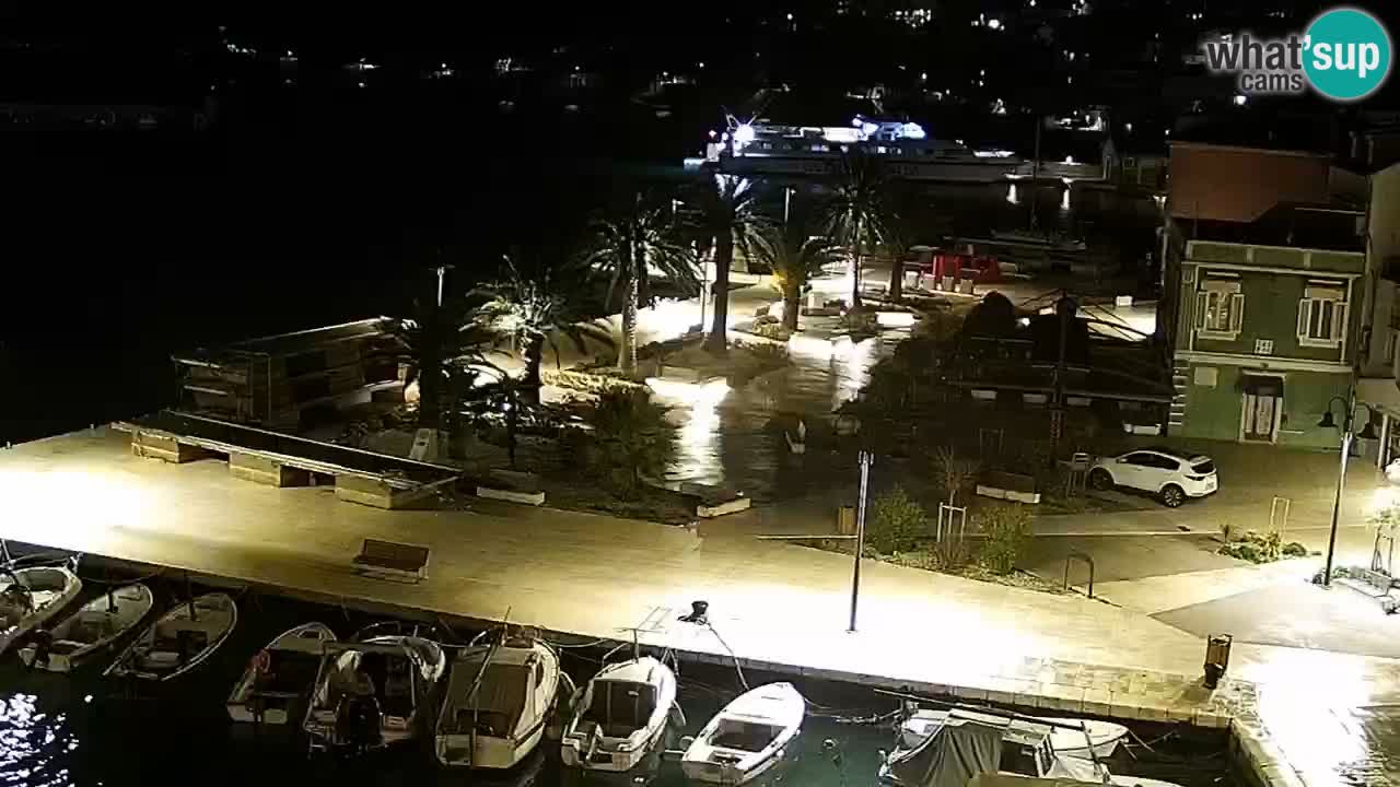 Webcam Jelsa Live motorisée – île de Hvar – Dalmatie – Croatie