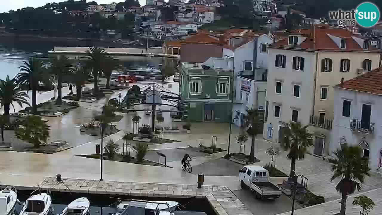 Jelsa vrtljiva spletna kamera otok Hvar – Dalmacija – Hrvaška