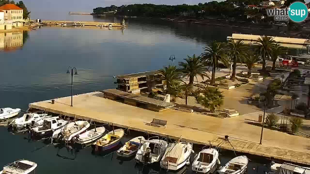 Webcam Jelsa Live motorisée – île de Hvar – Dalmatie – Croatie