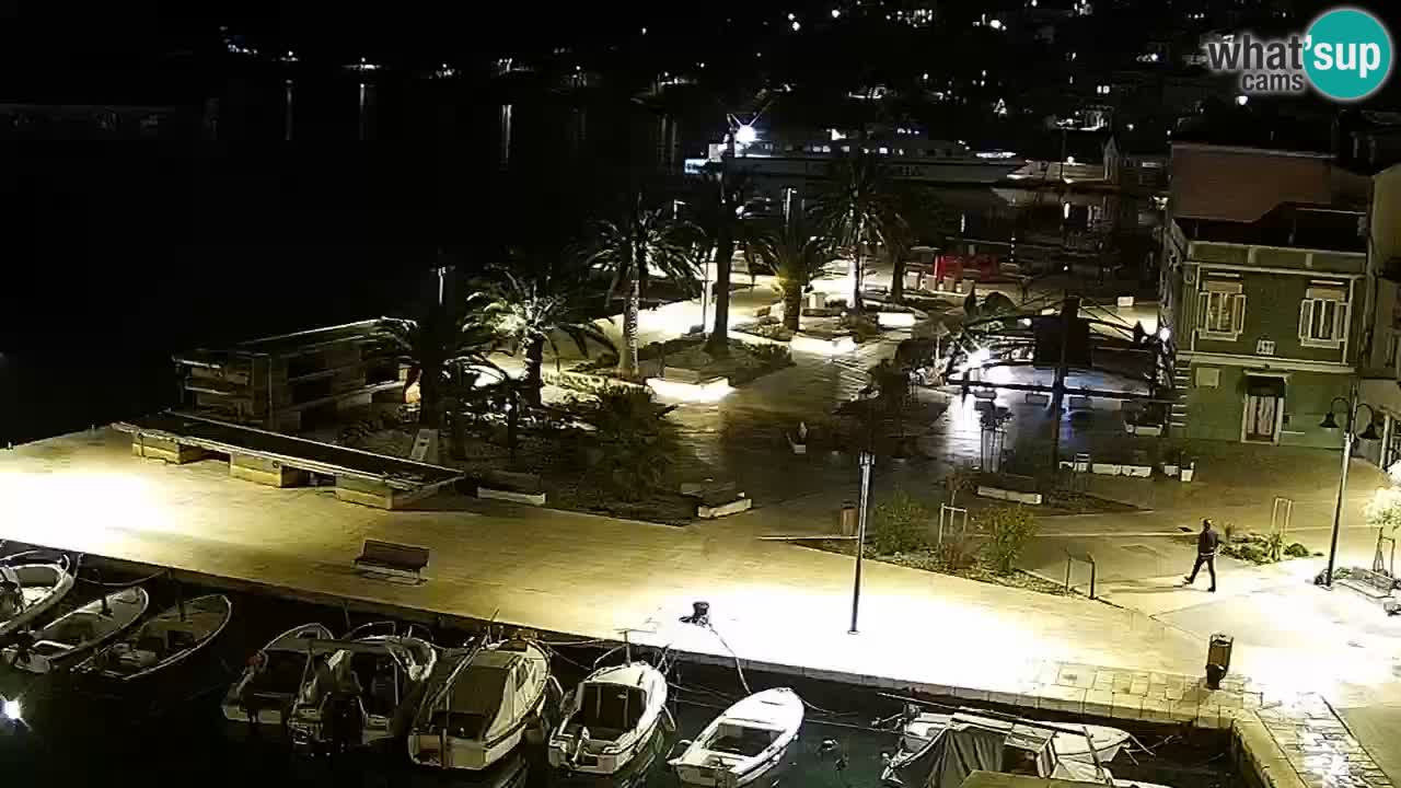 Webcam Jelsa Live motorisée – île de Hvar – Dalmatie – Croatie