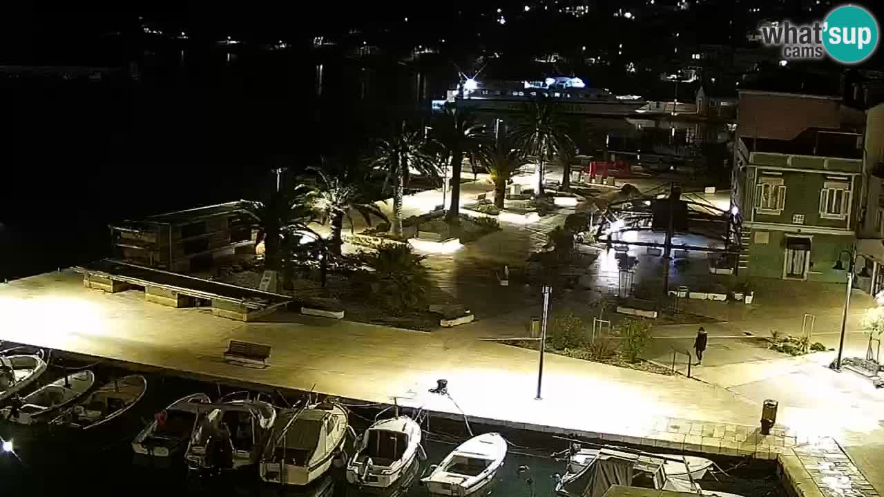 Jelsa vrtljiva spletna kamera otok Hvar – Dalmacija – Hrvaška