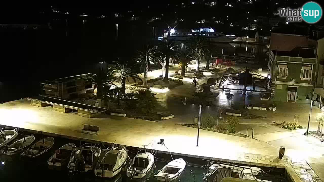 Webcam Jelsa Live motorisée – île de Hvar – Dalmatie – Croatie