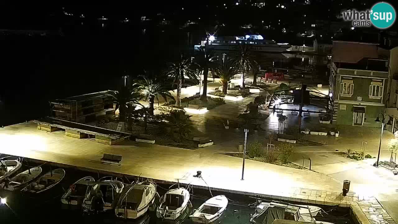 Jelsa web kamera Hvar otok