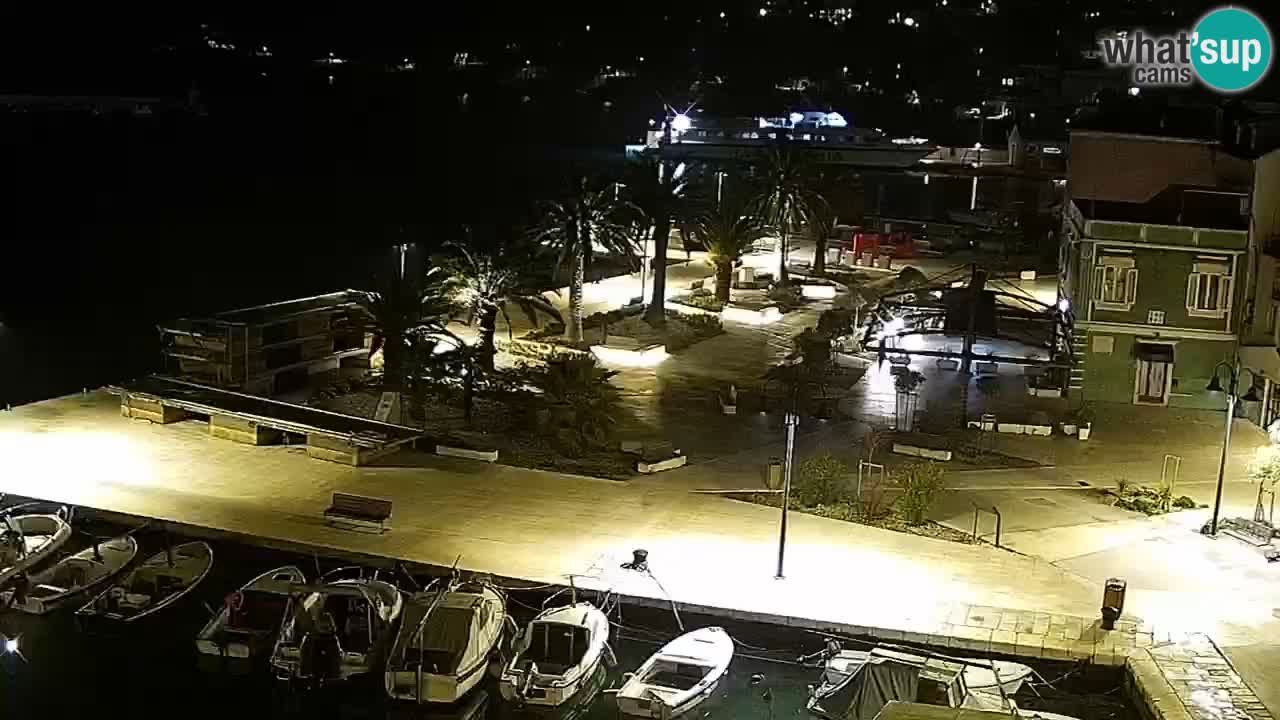 Jelsa web kamera Hvar otok