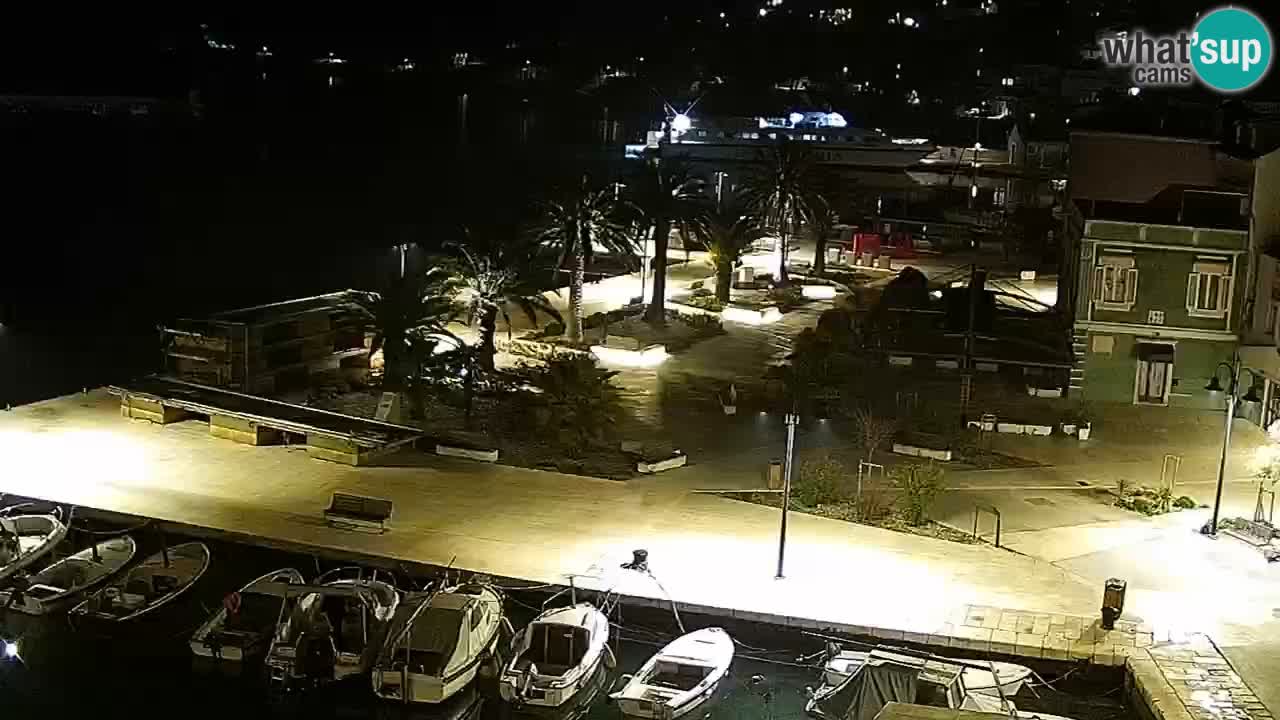 Webcam Jelsa Live motorisée – île de Hvar – Dalmatie – Croatie