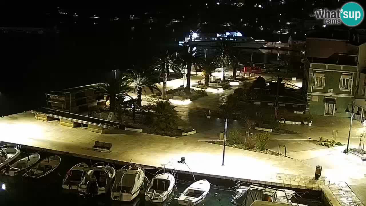 Jelsa camera en vivo Hvar isla