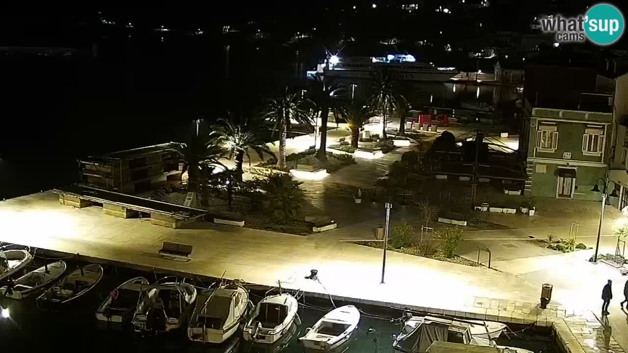 Jelsa vrtljiva spletna kamera otok Hvar – Dalmacija – Hrvaška