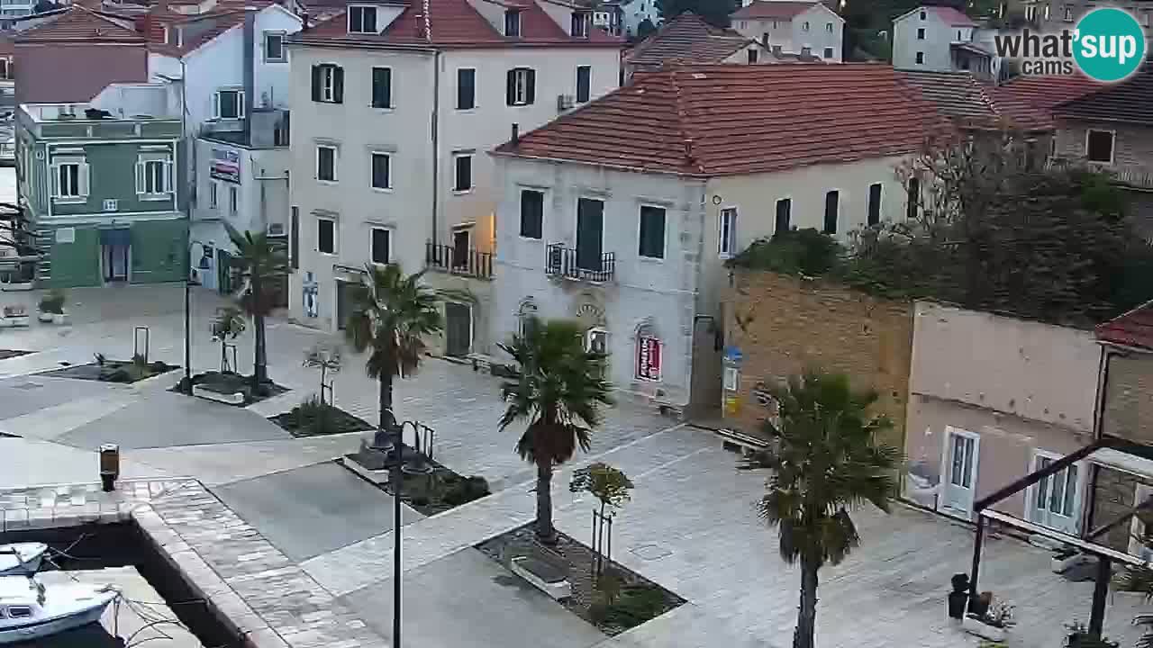 Jelsa vrtljiva spletna kamera otok Hvar – Dalmacija – Hrvaška