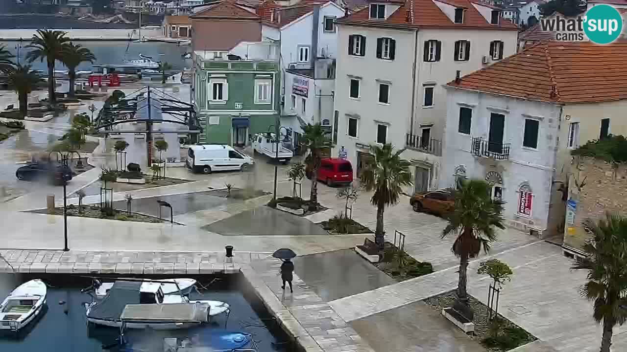 Jelsa camera en vivo Hvar isla