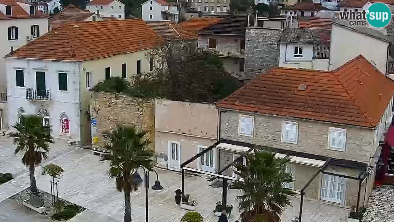 Jelsa Live Webcam motorisiert – Insel Hvar – Dalmatien – Kroatien