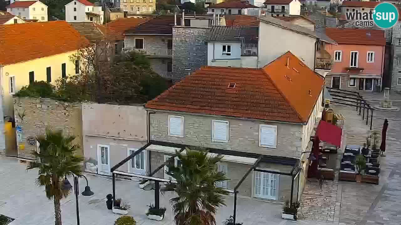 Jelsa web kamera Hvar otok