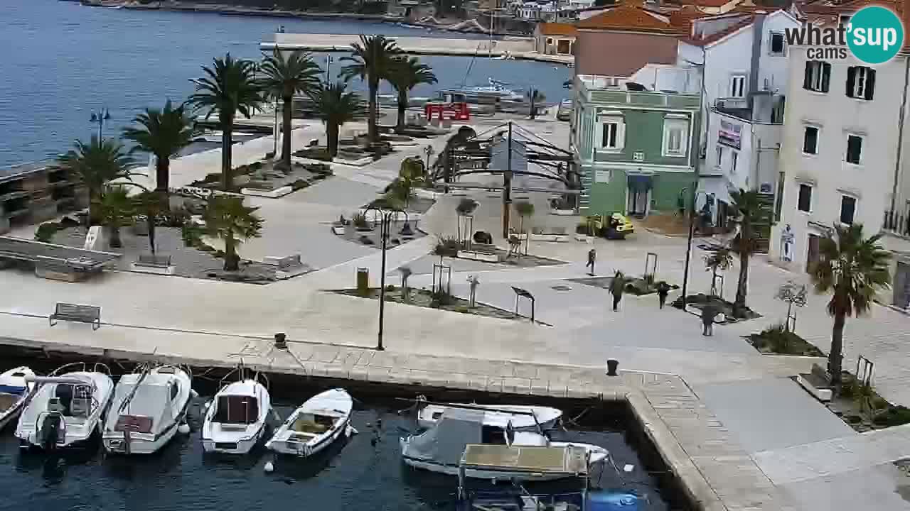 Jelsa vrtljiva spletna kamera otok Hvar – Dalmacija – Hrvaška