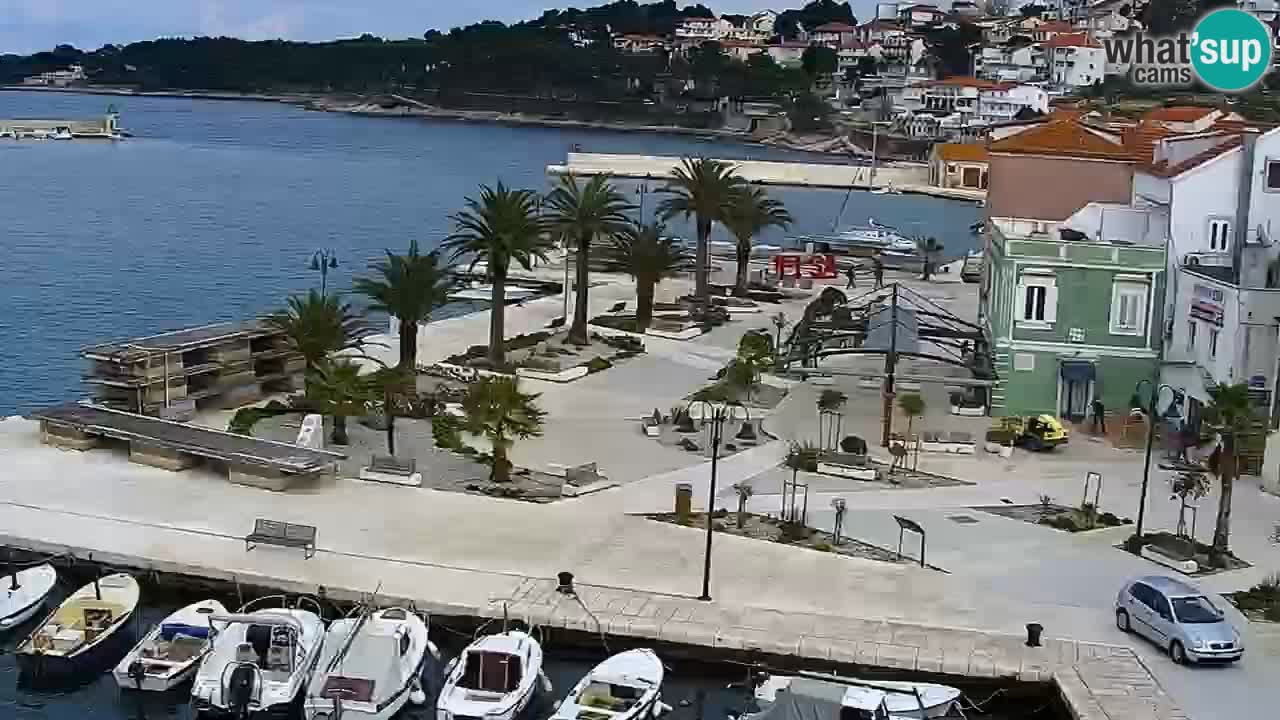 Webcam Jelsa Live motorisée – île de Hvar – Dalmatie – Croatie